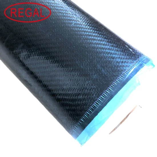 Fabriqué en Chine Tissu en fibre de carbone préimprégné 100 % fibre de carbone