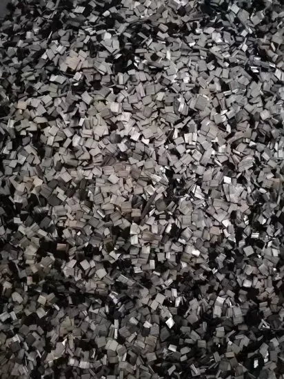 Prix ​​​​de la fibre de carbone hachée en forme de diamant Composé de moulage préimprégné Fibres de graphite hachées