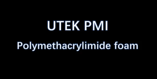 Mousse PMI (polyméthacrylimide) 50kg/M3 avec propriétés diélectriques pour radôme radar et antenne