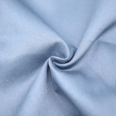Haute qualité Lyocell sergé tissu Toko chemise en Fiber de carbone 100% coton tissu pour uniforme de vêtements de travail des employés industriels