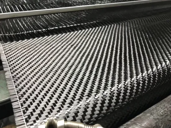 Tissus en fibre de carbone tissés résistants à la corrosion en matériau composite de haute qualité